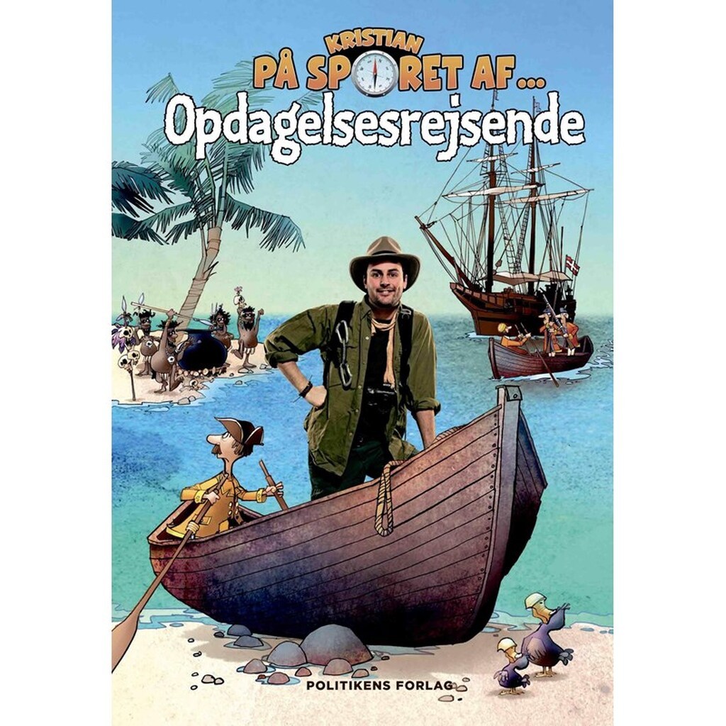 Kristian på sporet af opdagelsesrejsende - Børnebog - Hardback