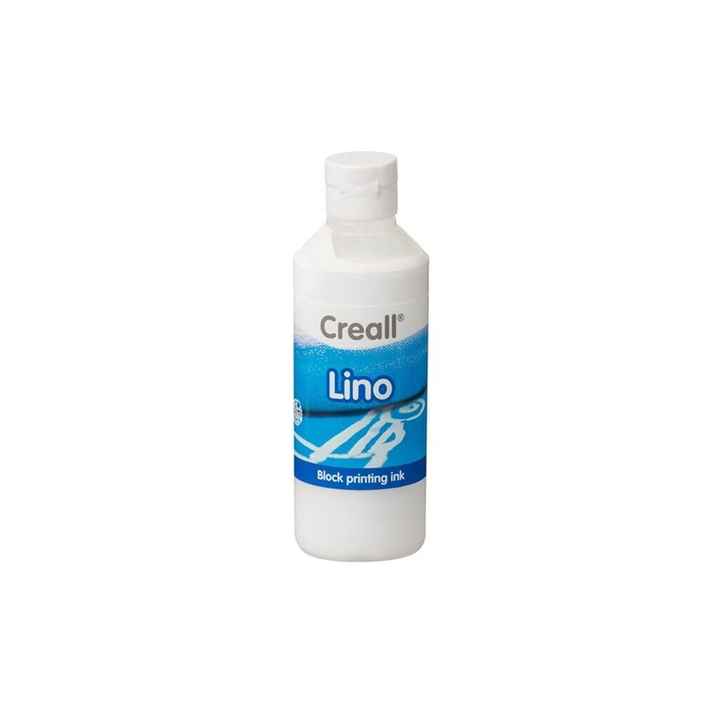 Creall Lino Blockprint Paint White 250ml