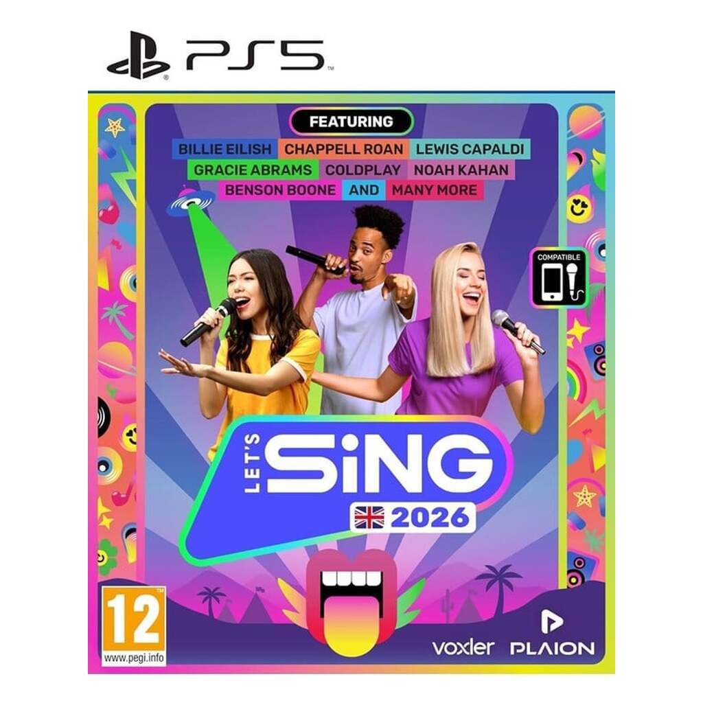 Let's Sing 2026 - Sony PlayStation 5 - Musik