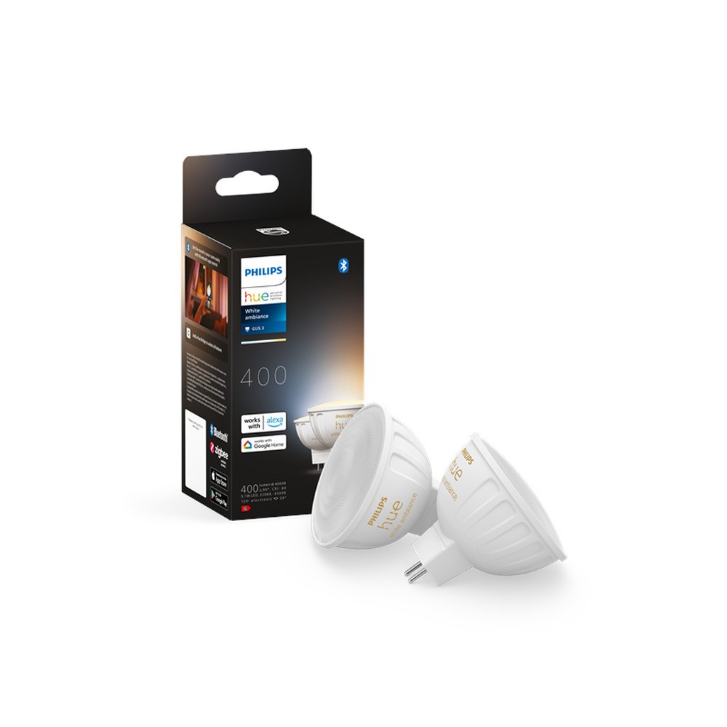 Philips HueWA 4.7W 12V MR16 2 Pack