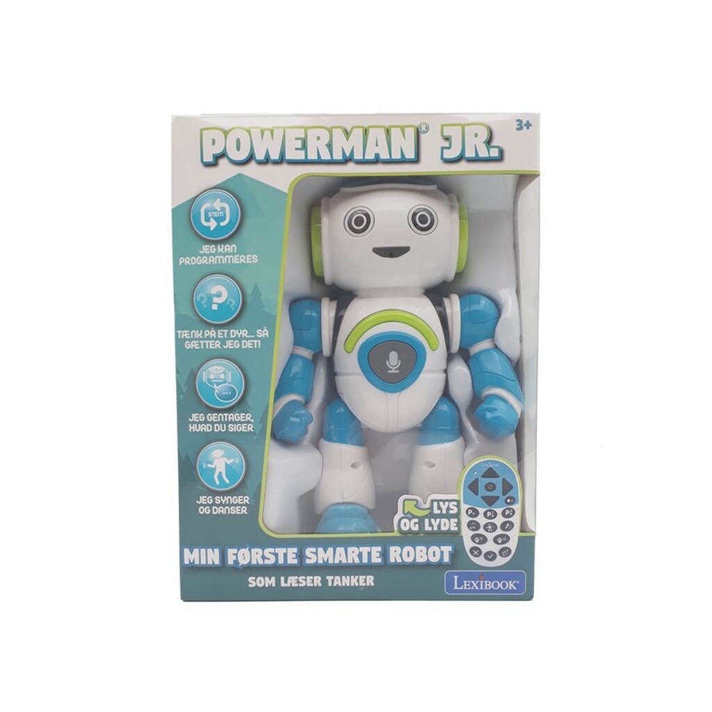 Powerman JR., min første  interaktive robot.