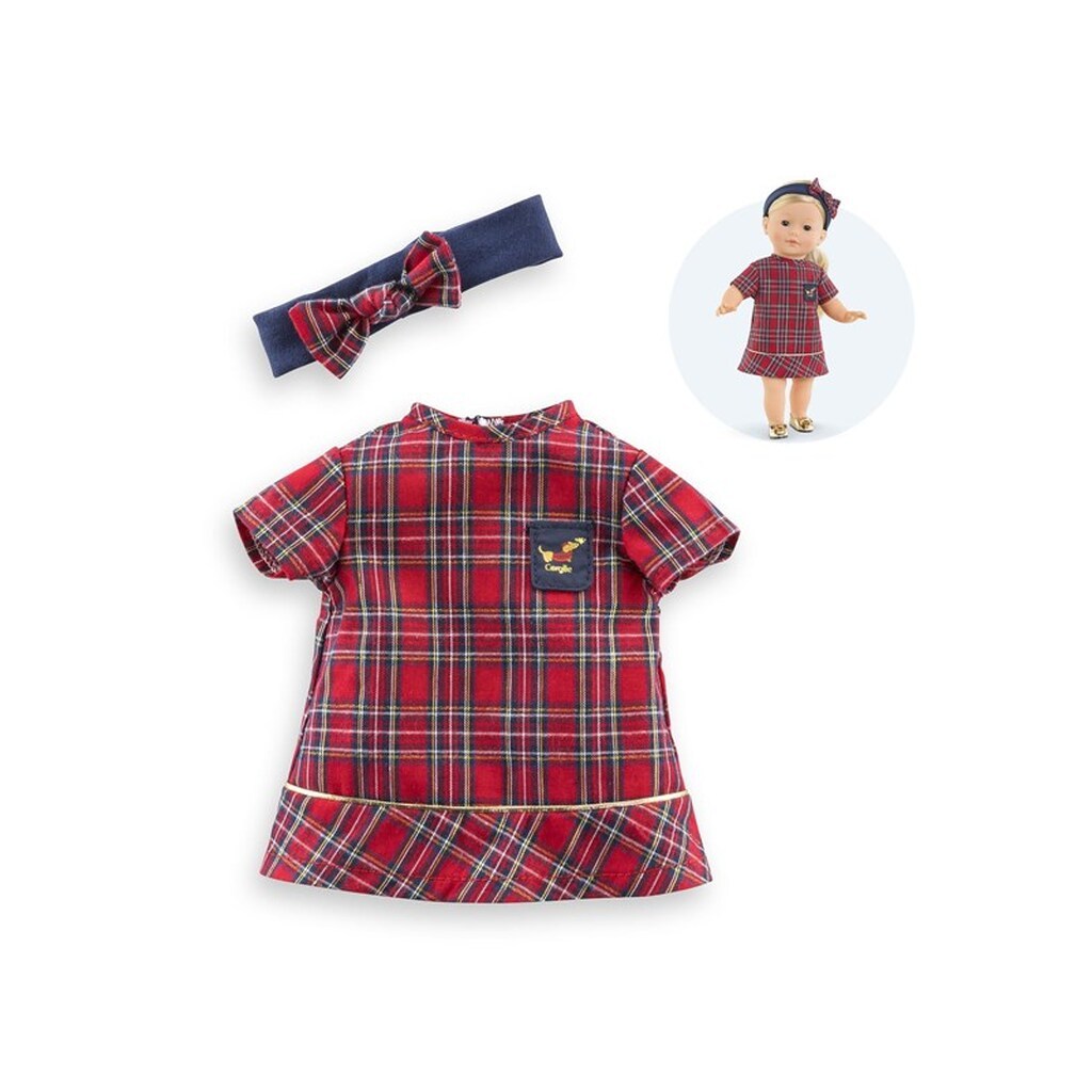 Corolle Holidays Dress and Headband for Baby Doll 36cm