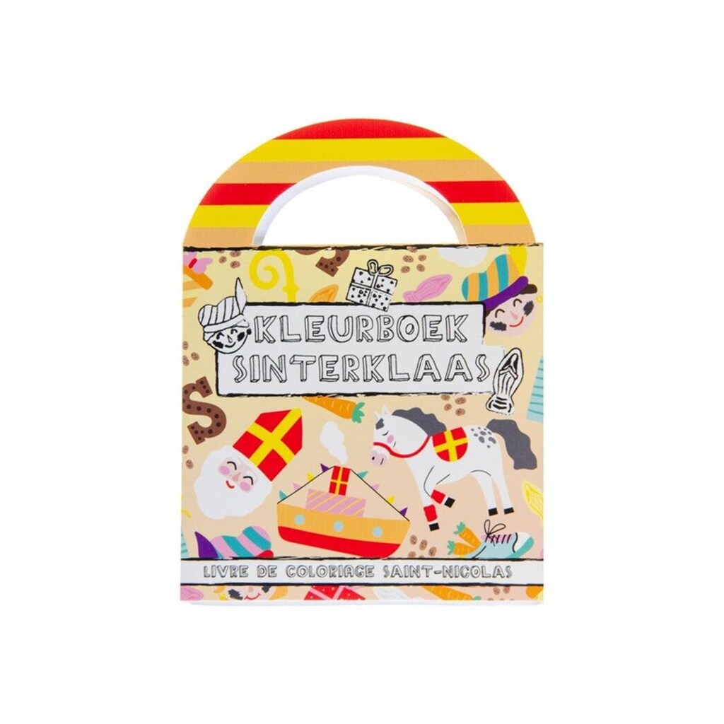 LG-Imports Coloring book with Sinterklaas stickers