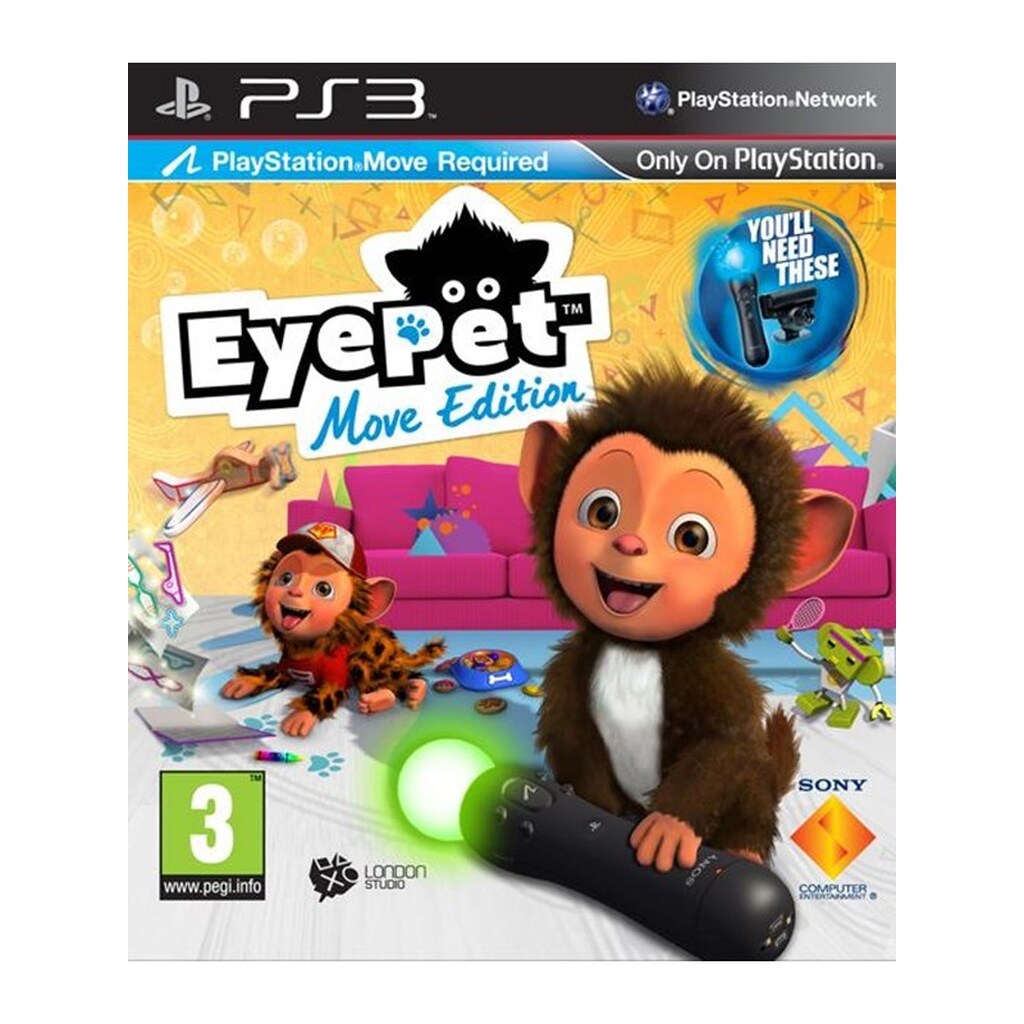 Eyepet Move Edition - Sony PlayStation 3 - Virtuelle kæledyr