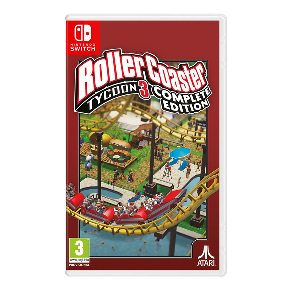 RollerCoaster Tycoon 3 (Complete Edition) - Nintendo Switch - Simulation