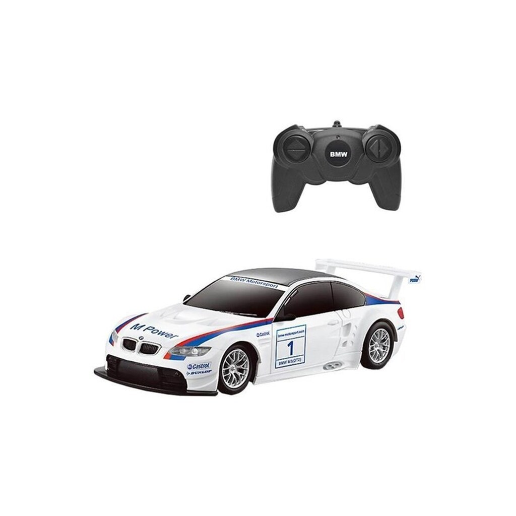 RASTAR R/C 1:24 BMW M3 remote controlled RC car (white)