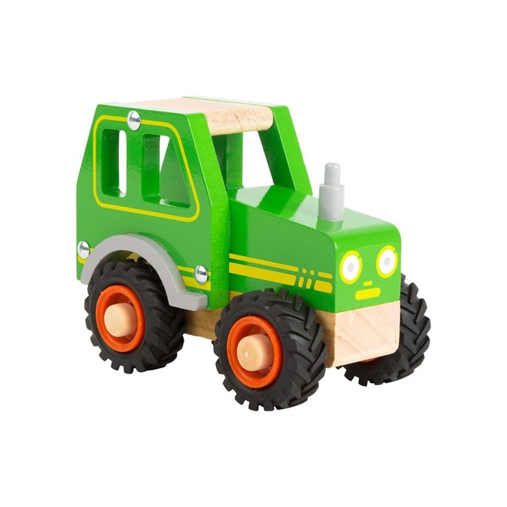 Small Foot - Wooden Tractor Green