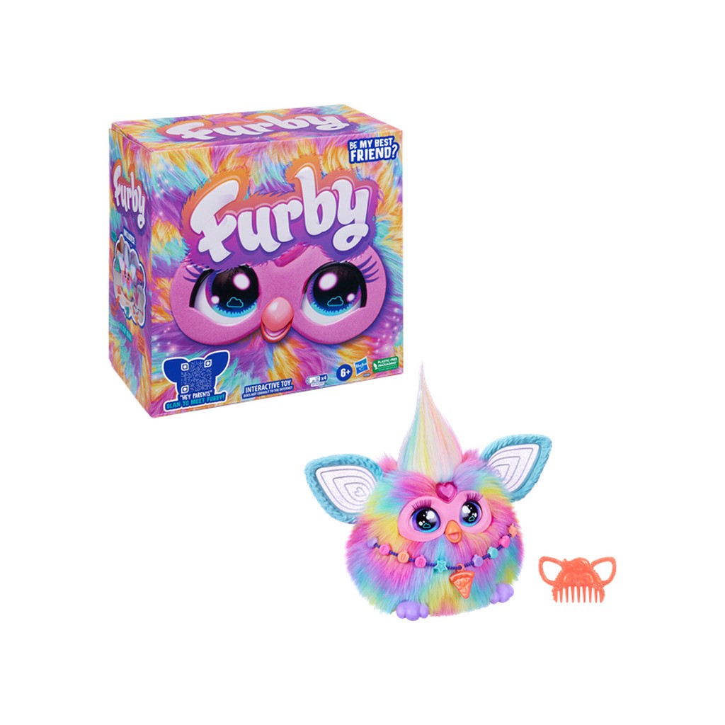 Furby Tie Dye Plush 15 cm