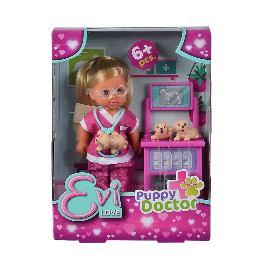 Simba Evi LOVE Dyrlæge med Hvalpe