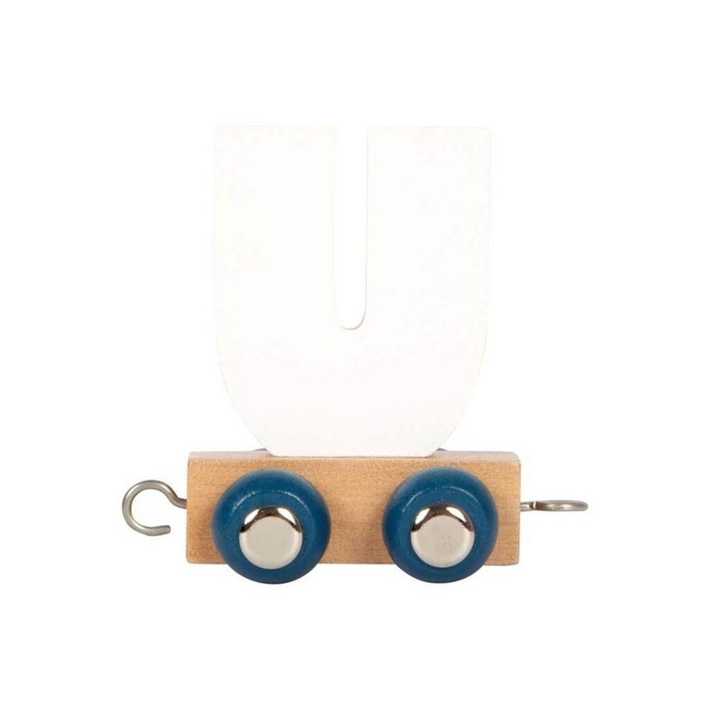 Small Foot - Wooden Letter Train Polar - U
