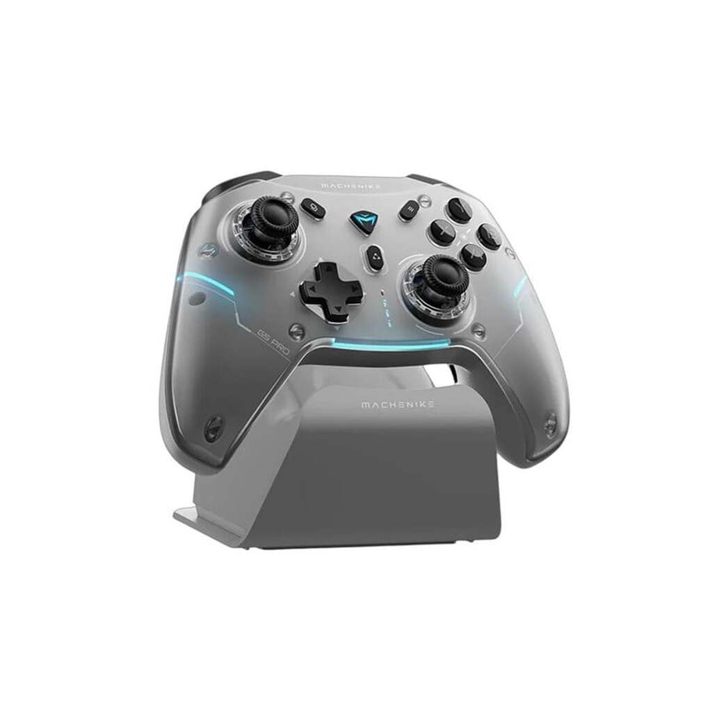 Machenike G5Pro Max Wireless Game Controller with Charging Station - Grey - Wireless Controller