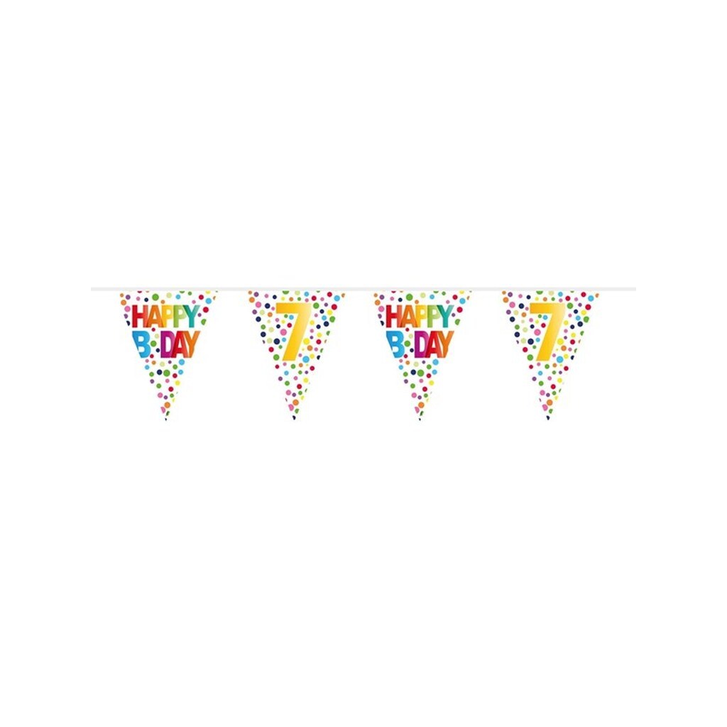 Folat BV Flag line Confetti 7 years 10 meters.
