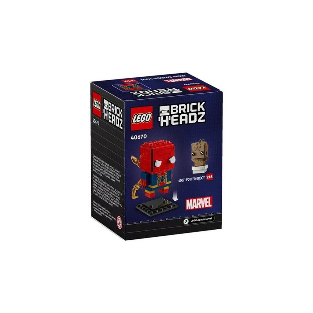LEGO BrickHeadz 40670 Iron Spider-Man