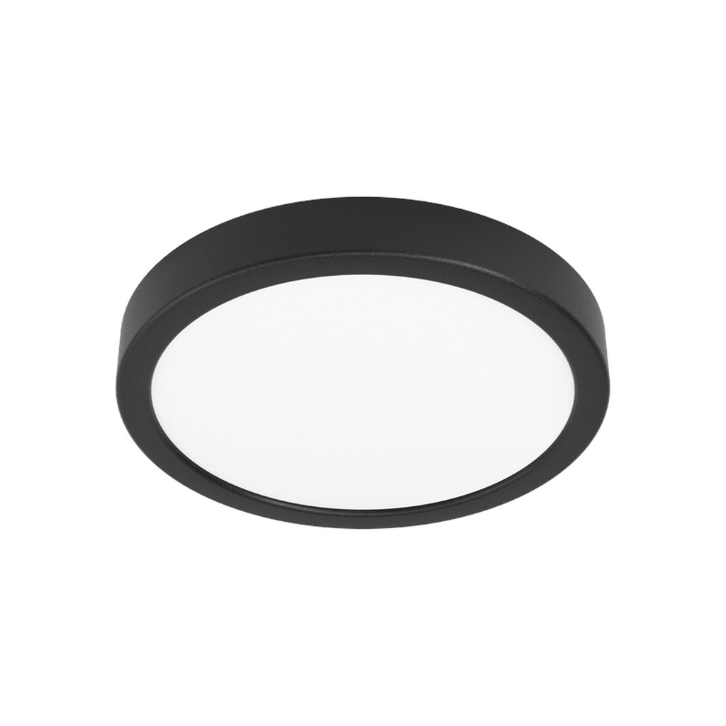 EGLO FUEVA 6-Z PLAFOND Ø210 RGB/CCT 11,2W 1400LM IP44 SORT