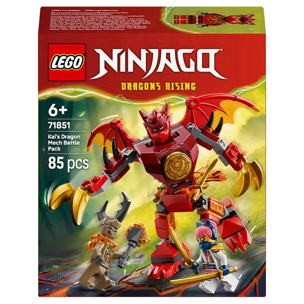 LEGO Ninjago 71851 Kais drage-mech - kamppakke