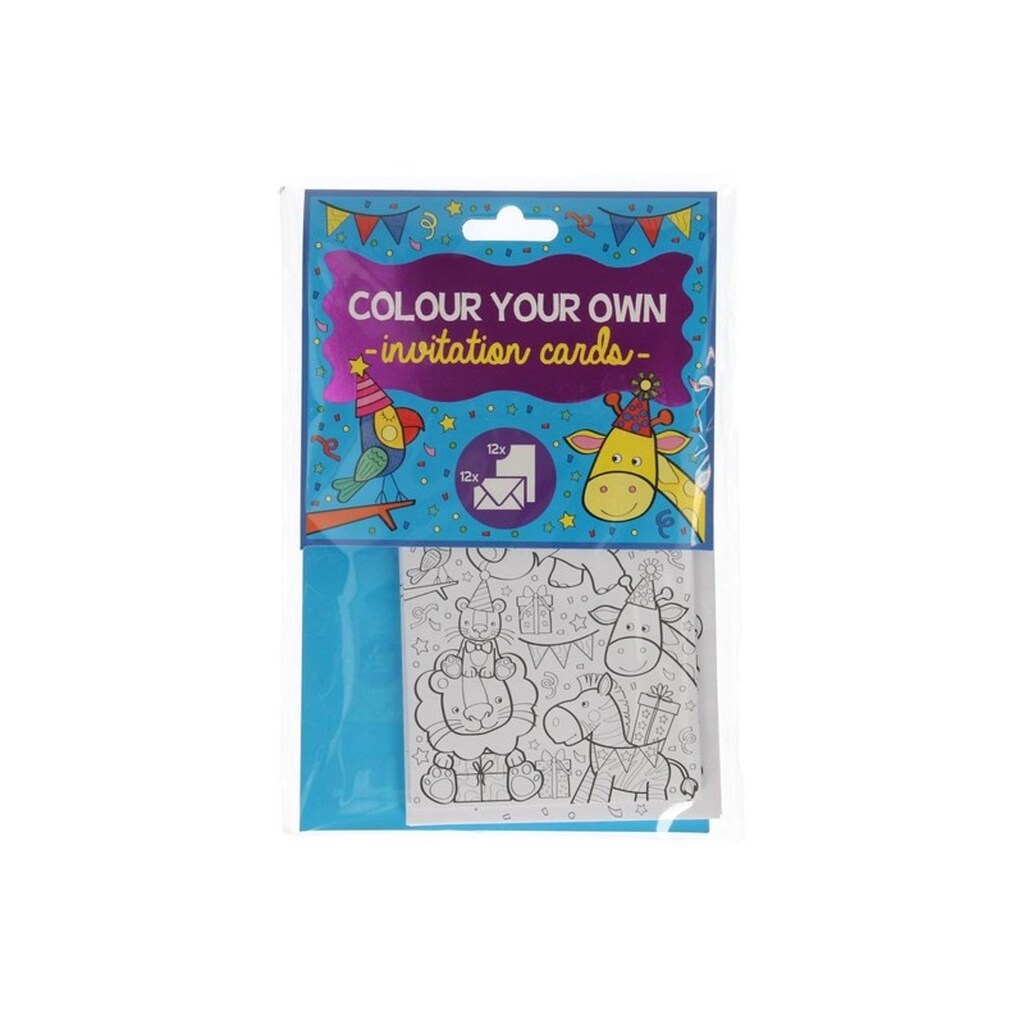 Wins Holland Color your own Invitation Cards