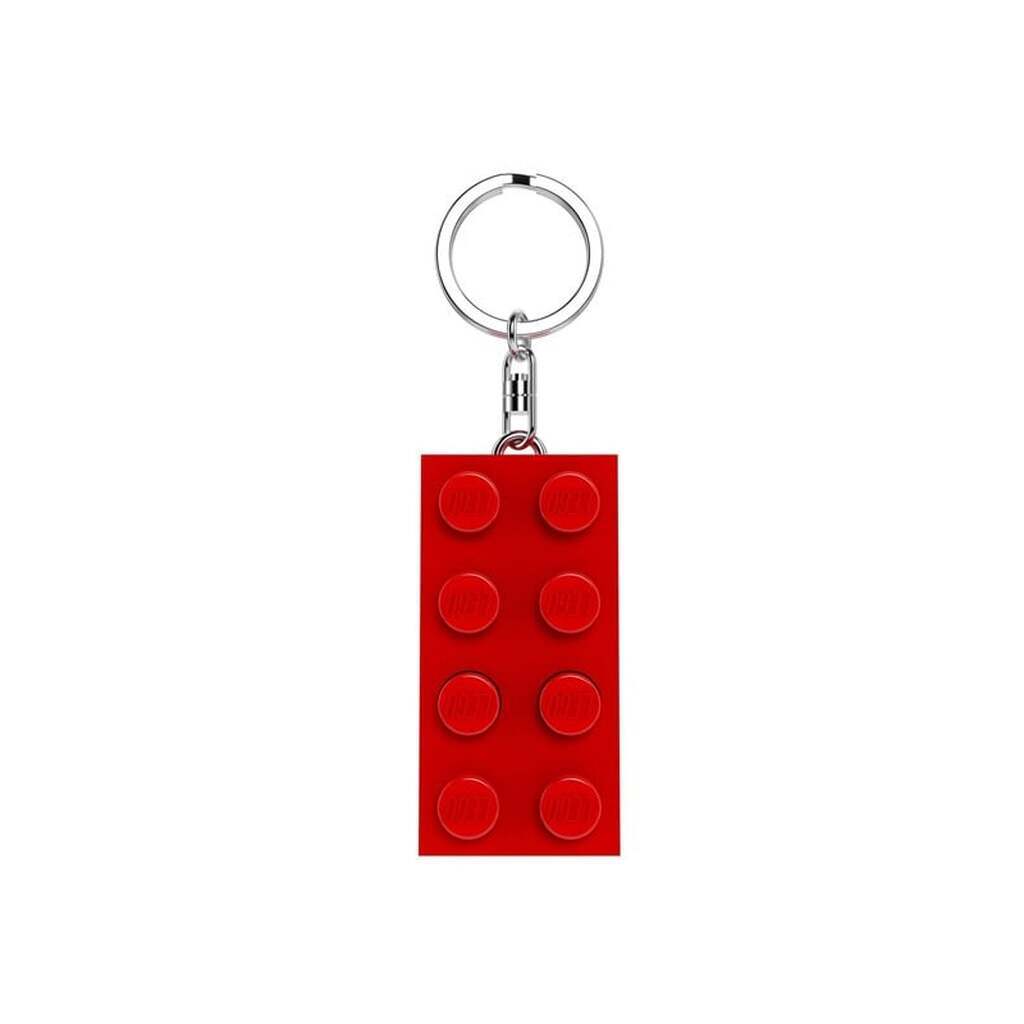 Euromic LEGO® Minifigurines&#8482; Keychain Light 2x4 Brick Red