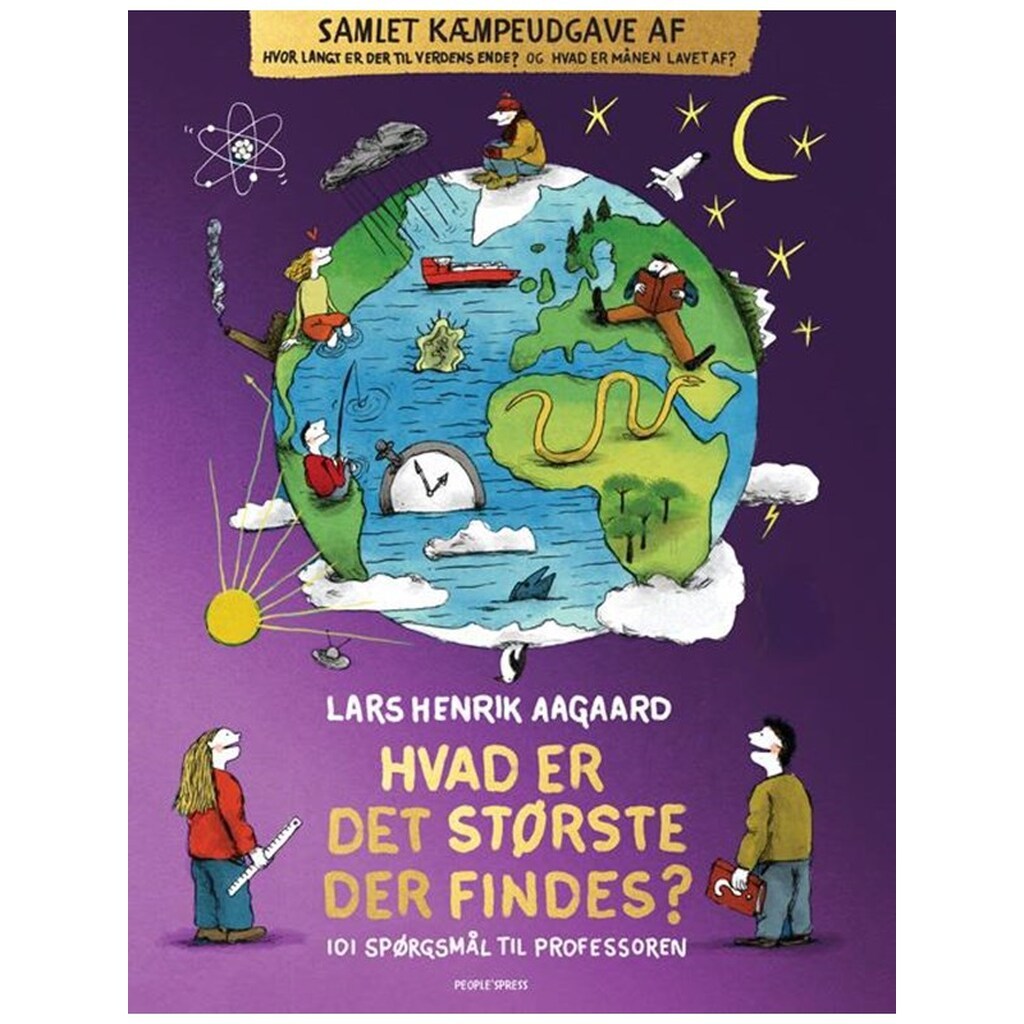 Hvad er det største der findes? - Børnebog - Hardcover