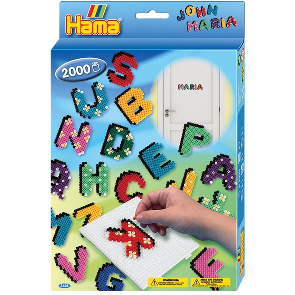 Hama Ironing beads set Letters 2000 pcs