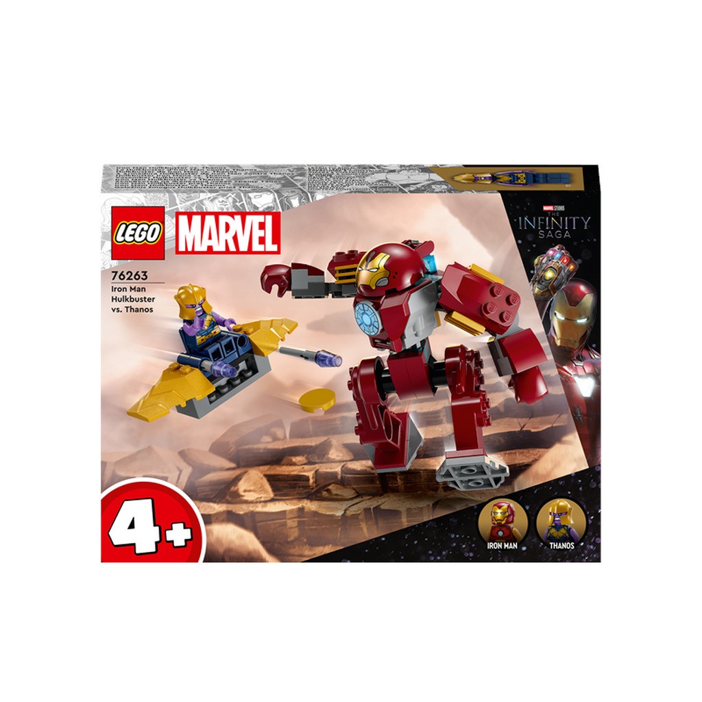 LEGO Super Heroes Marvel 76263 Iron Mans Hulkbuster mod Thanos