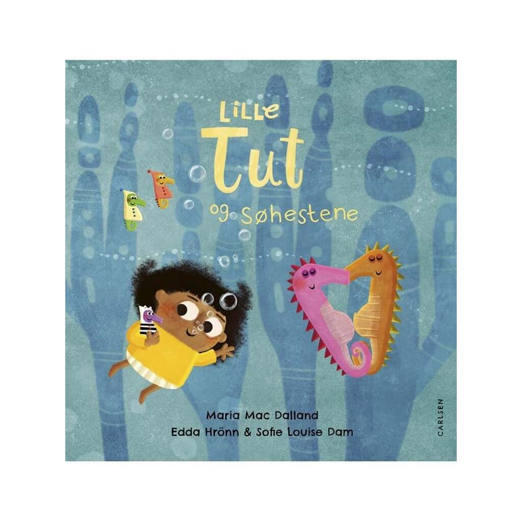 Lille Tut og søhestene - Børnebog - Hardcover