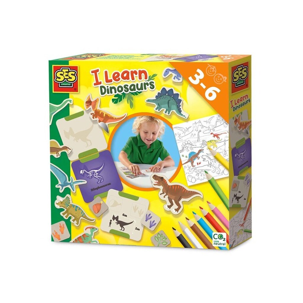 I Learn Dinosaurs Craft Set