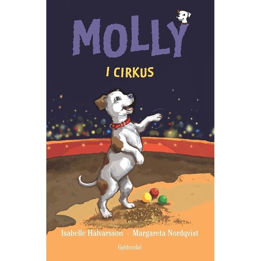 Molly 4 - Molly i cirkus - Børnebog - Hardcover