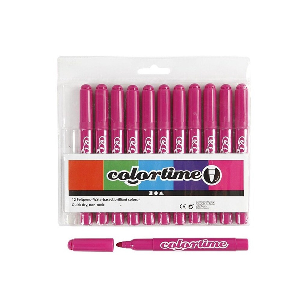Creativ Company Pink Jumbo pens 12pcs.