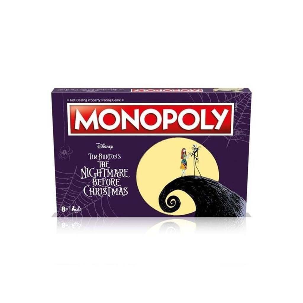 Winning Moves Monopoly The Nightmare Before Christmas Edition Board Game 2024 (English)