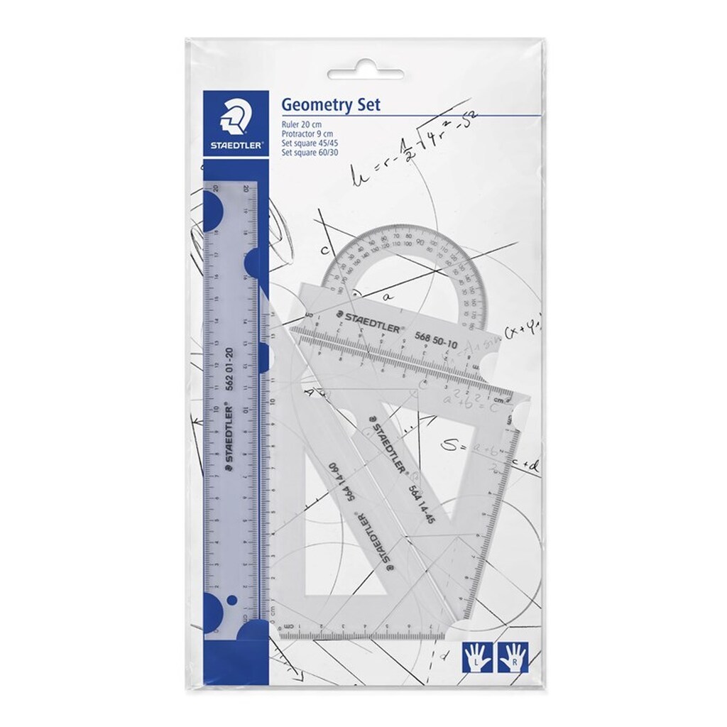 Staedtler STAEDTLER GEOMETRISÆT, ÆSKE 20 SÆT