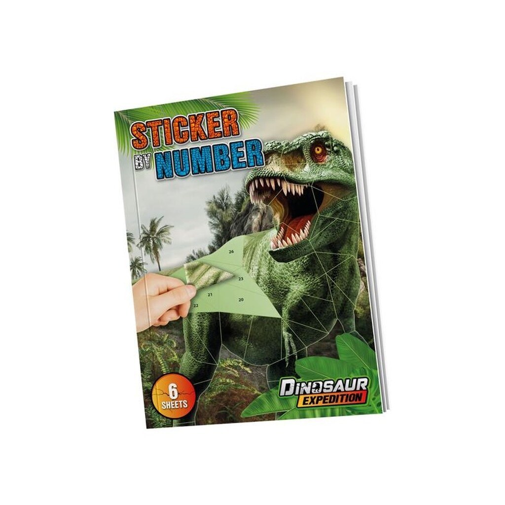 Creative Craft Group - Dino Sticker by Number