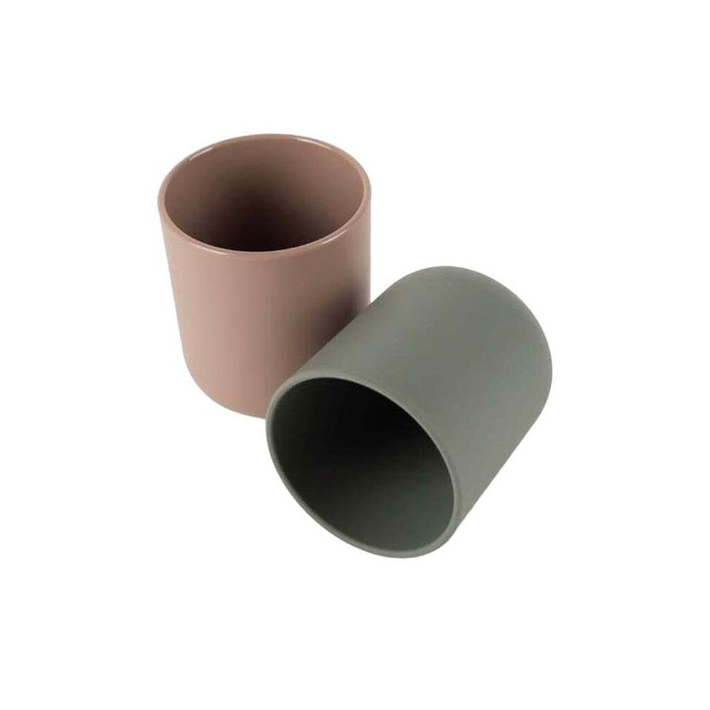 Dantoy - Cup set Mocha/Olive green 2 pcs.
