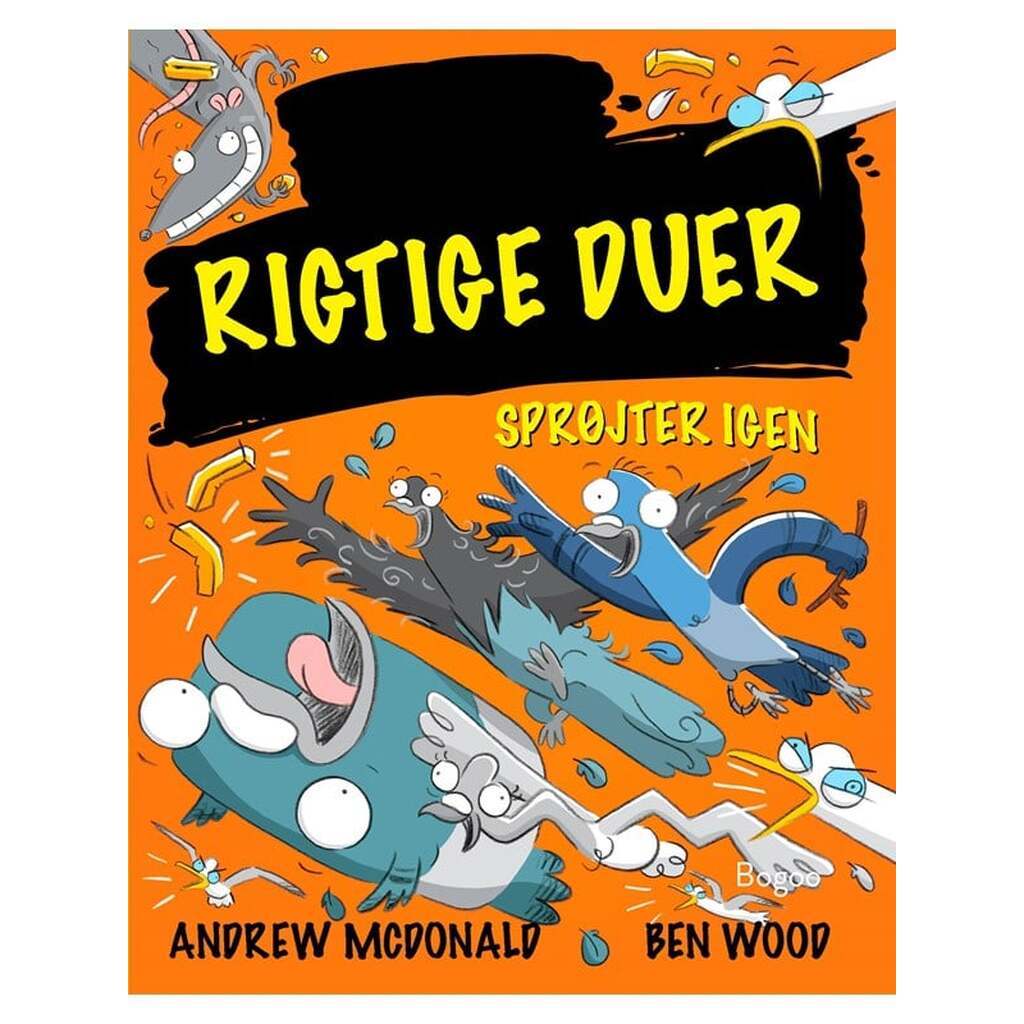 Rigtige duer sprøjter igen - Tegneserier - Hardback