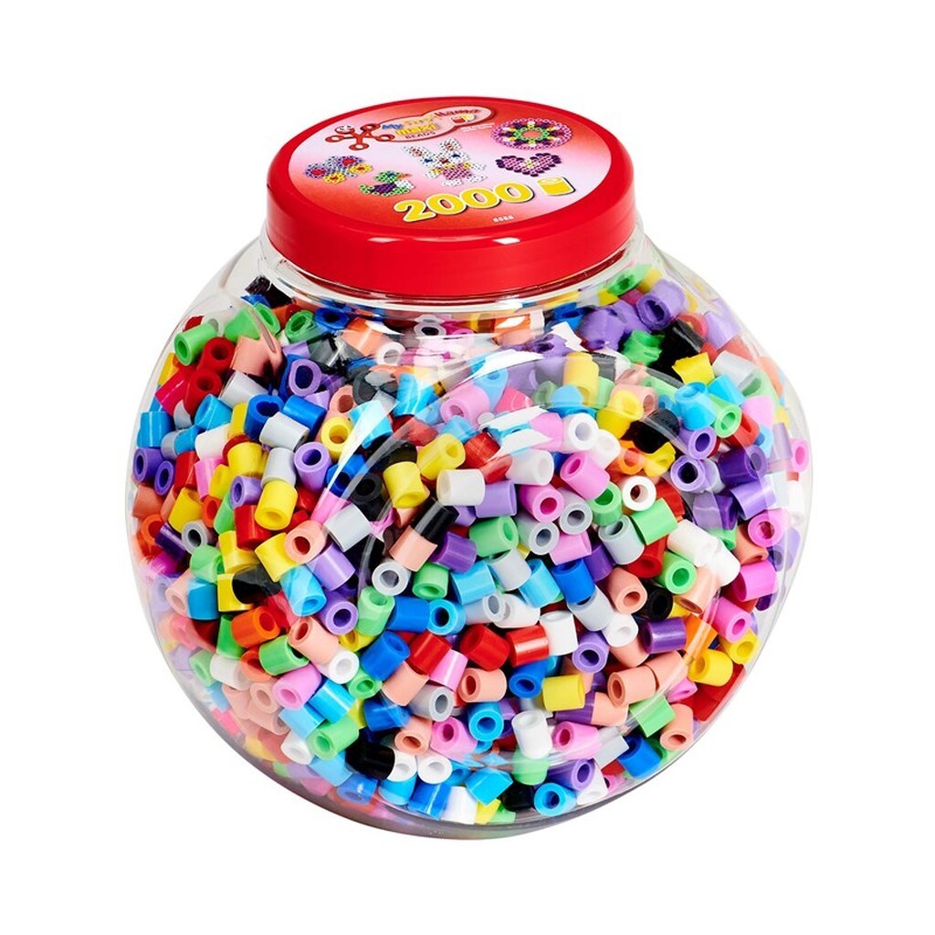 Hama Beads set in Pot Maxi - Pastel mix 2000 pcs