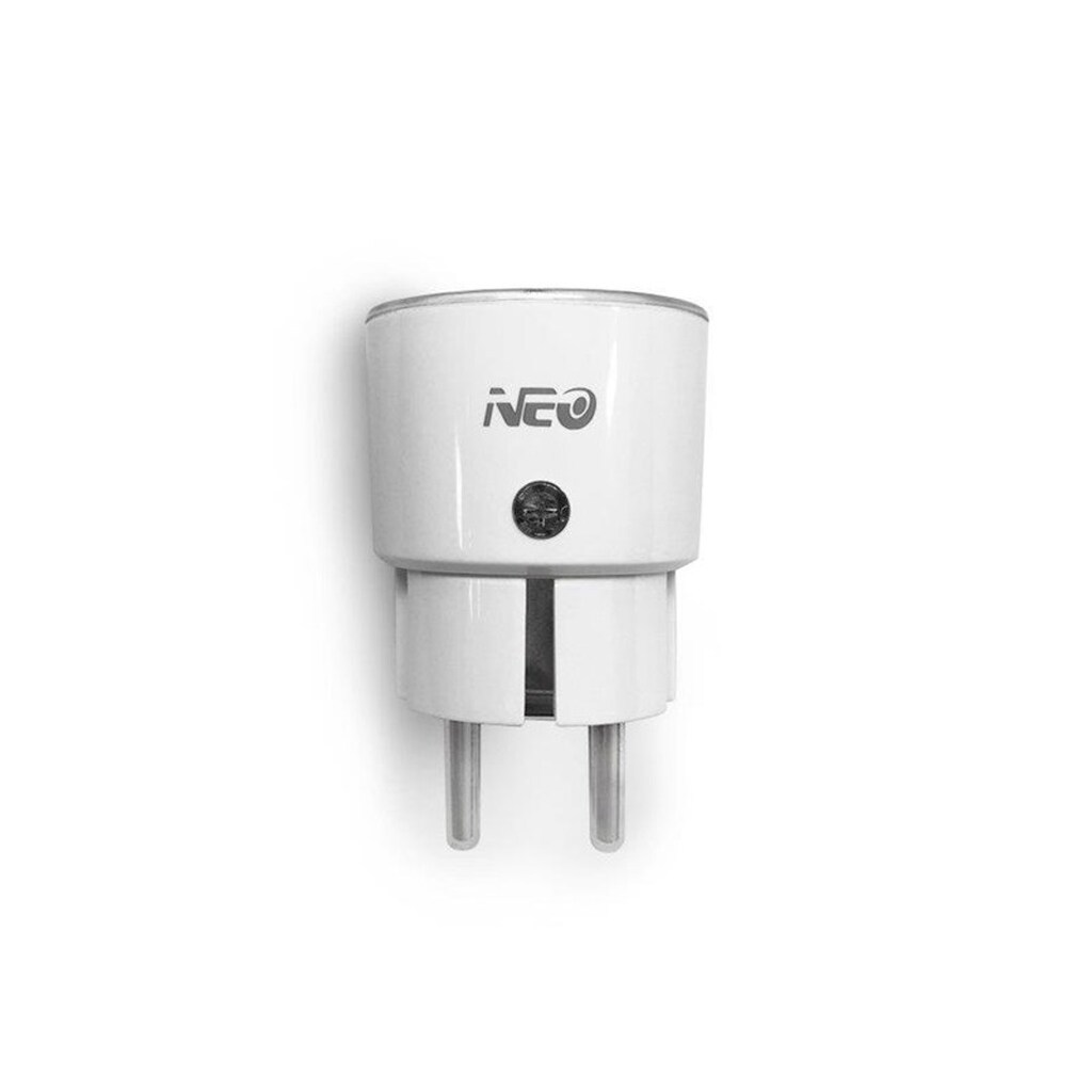 Light Solutions Smart WiFi kontakt/plug 10A - Energimåler - Tænd/sluk