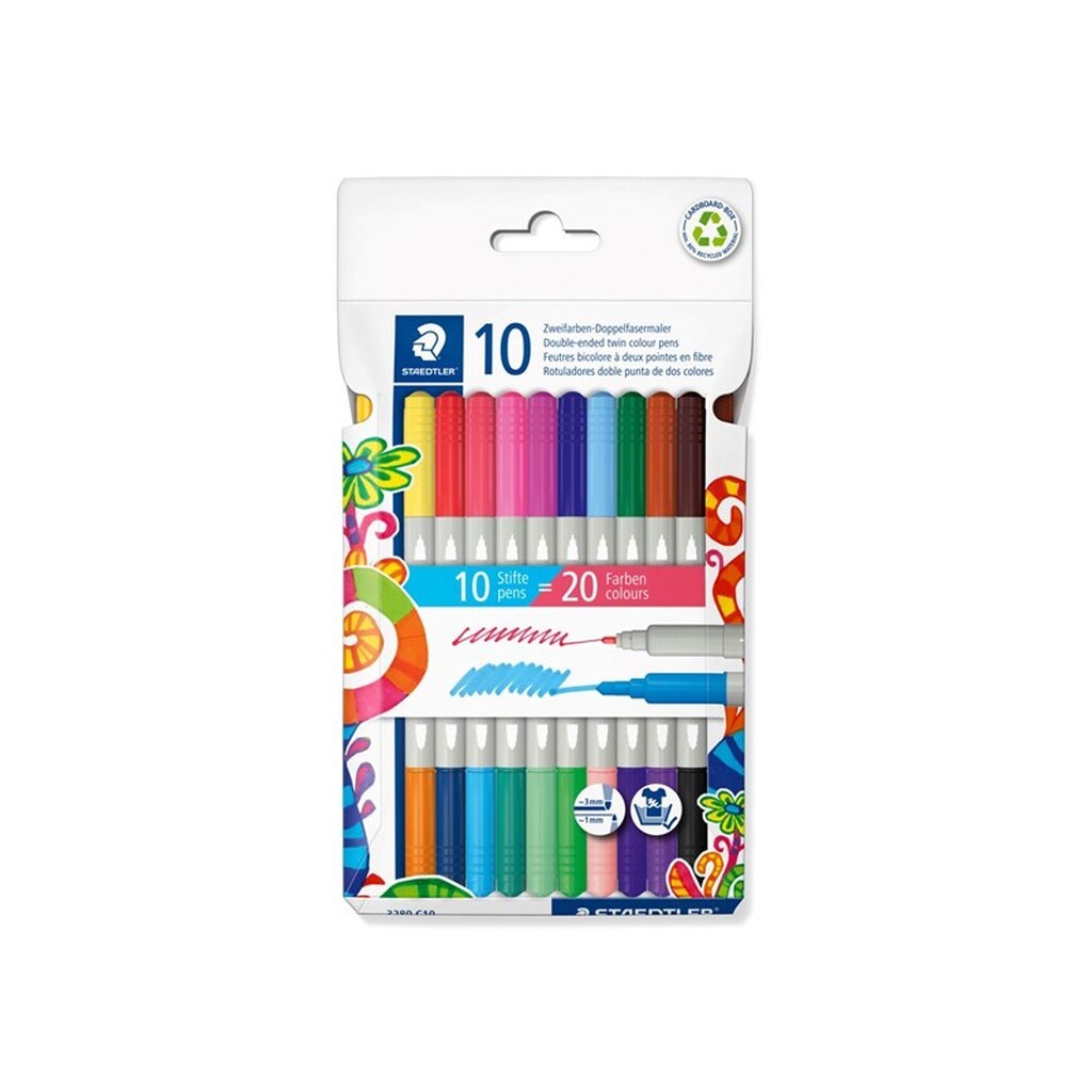 Staedtler STAEDTLER Duo Twin Color 10Stk.