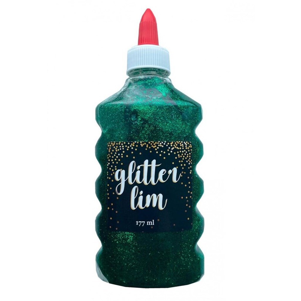 Hobby Mate Glitterlim GRØN 177 ml
