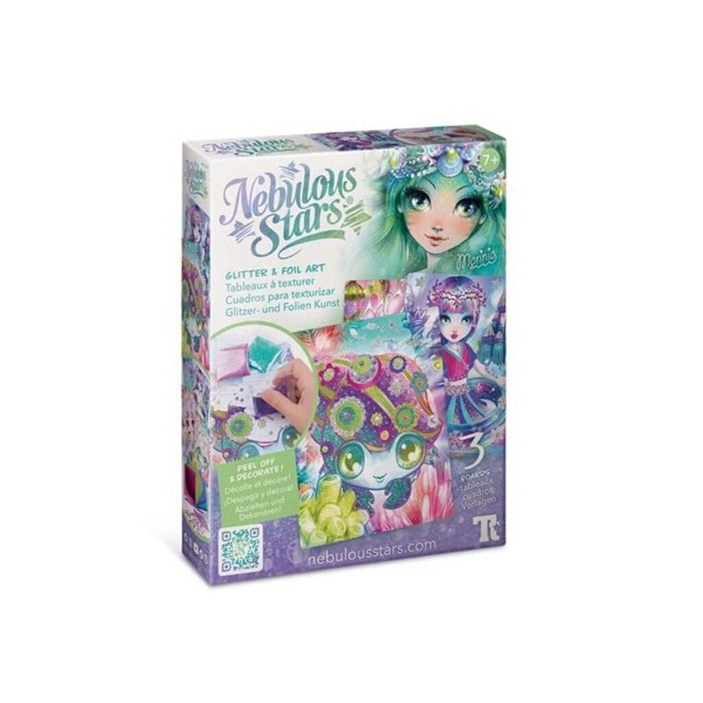 Nebulous Stars Glitter- og Foliekunst
