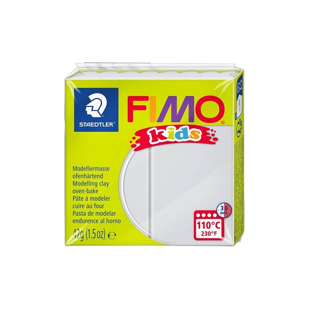 Staedtler FIMO kids modeller 42 g. Lys Grå