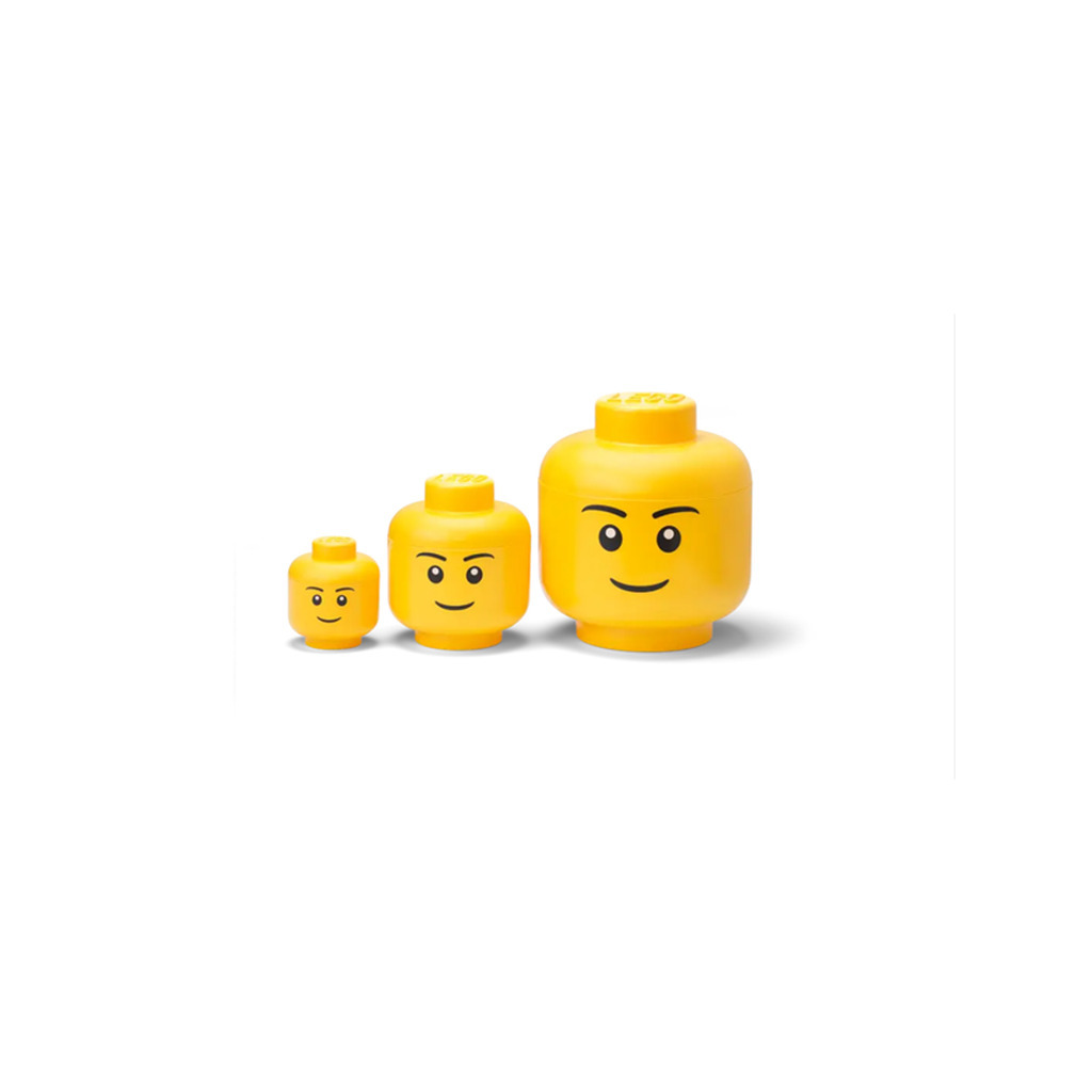 LEGO Opbevaringshoved sæt - Dreng