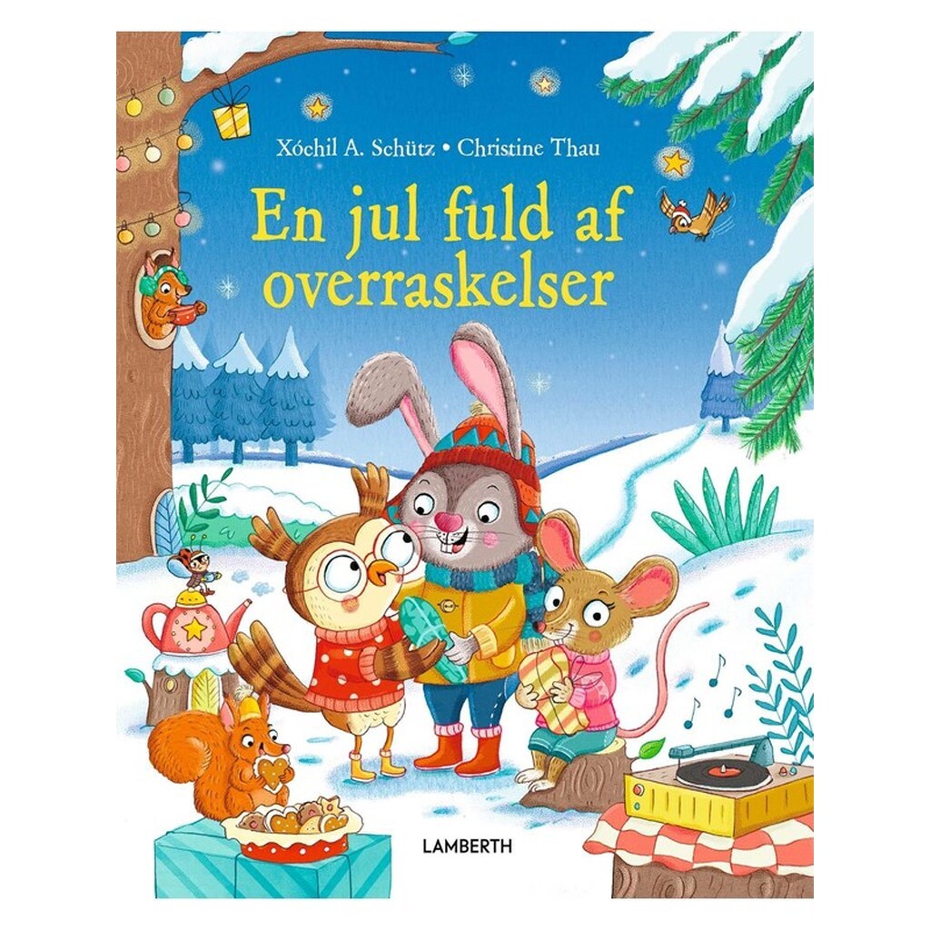En jul fuld af overraskelser - Børnebog - Hardcover