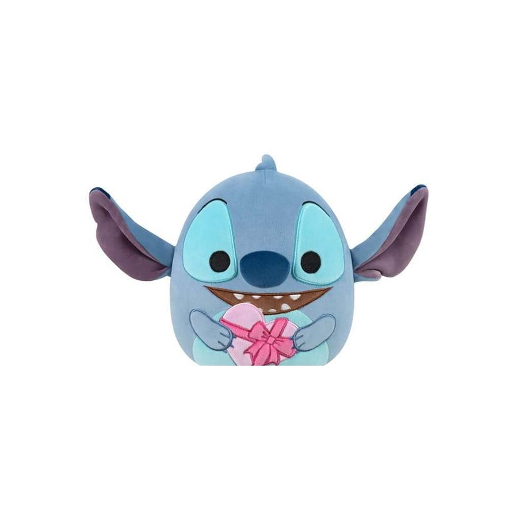 Squishmallows 20 cm Disney Stitch med Hjerte