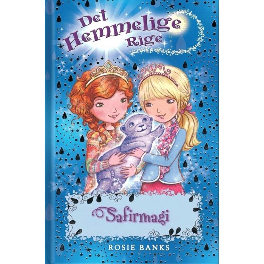 Det Hemmelige Rige 24: Safirmagi - Børnebog - Hardcover