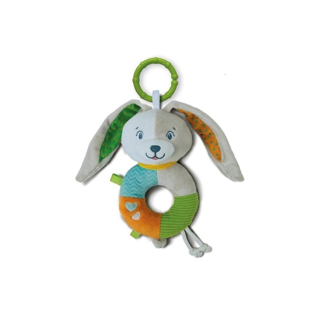 Clementoni Baby - Plush Rattle Rabbit
