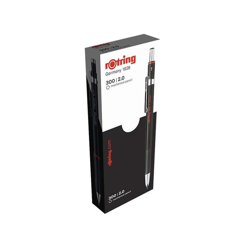 Rotring rOtring 3 Mechanical Pencil | 2. mm | Black | 12 Count