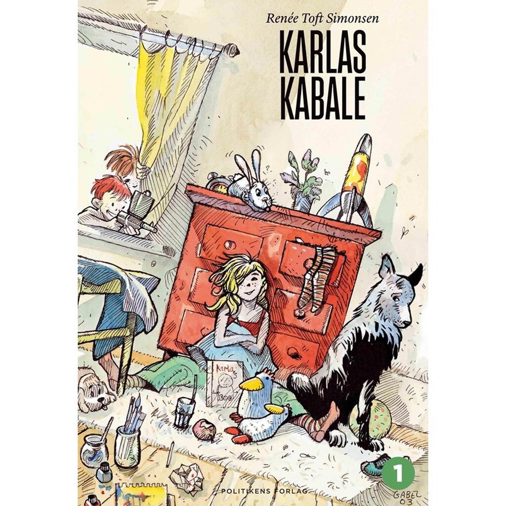 Karlas Kabale - Børnebog - Hardback