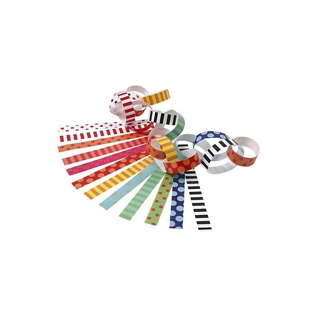Creativ Company Paper Strips - Printed 2400st.