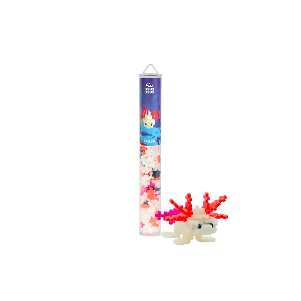 Plus-Plus Axolotl / 100 pcs Tube