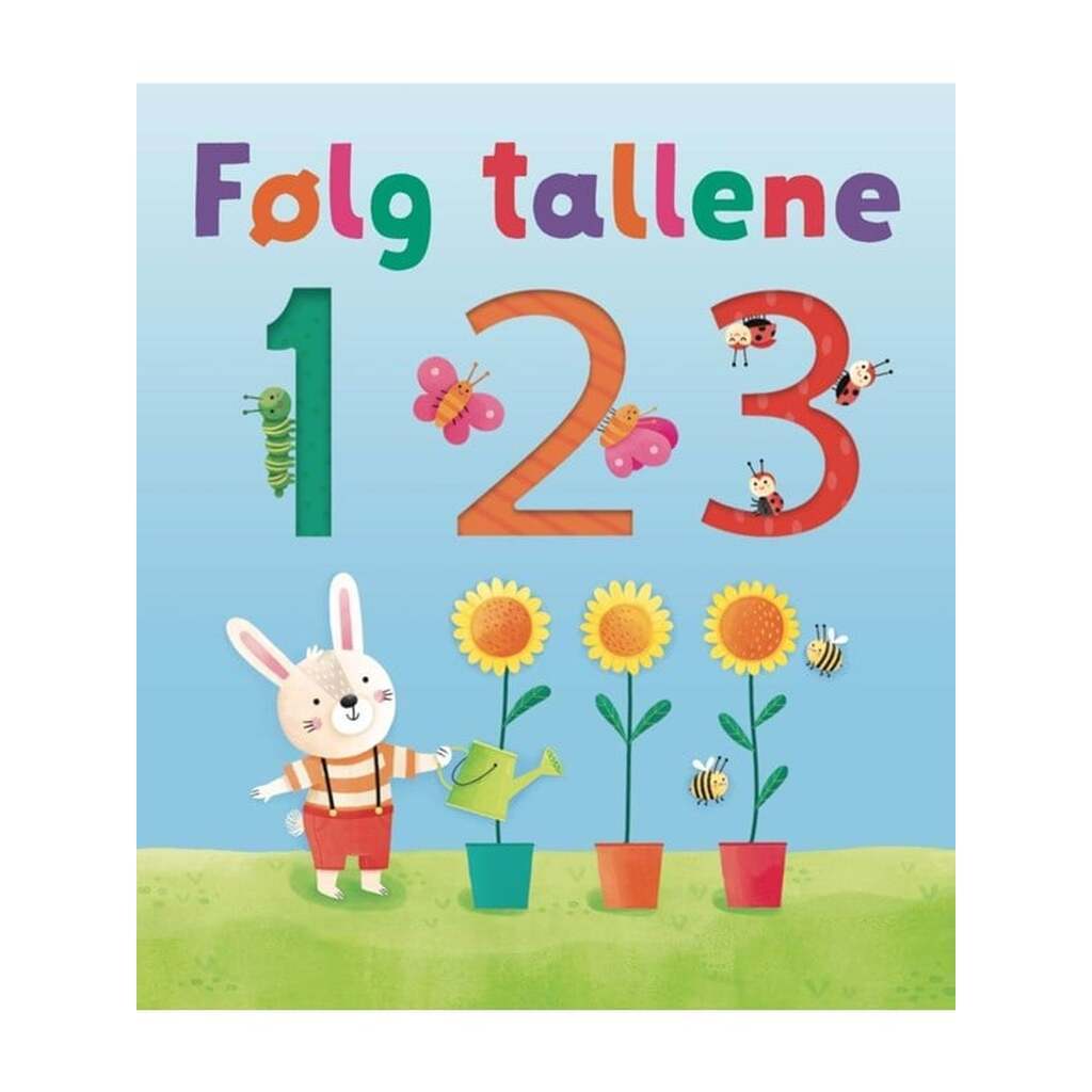 Følg tallene 123 - Børnebog - Board books