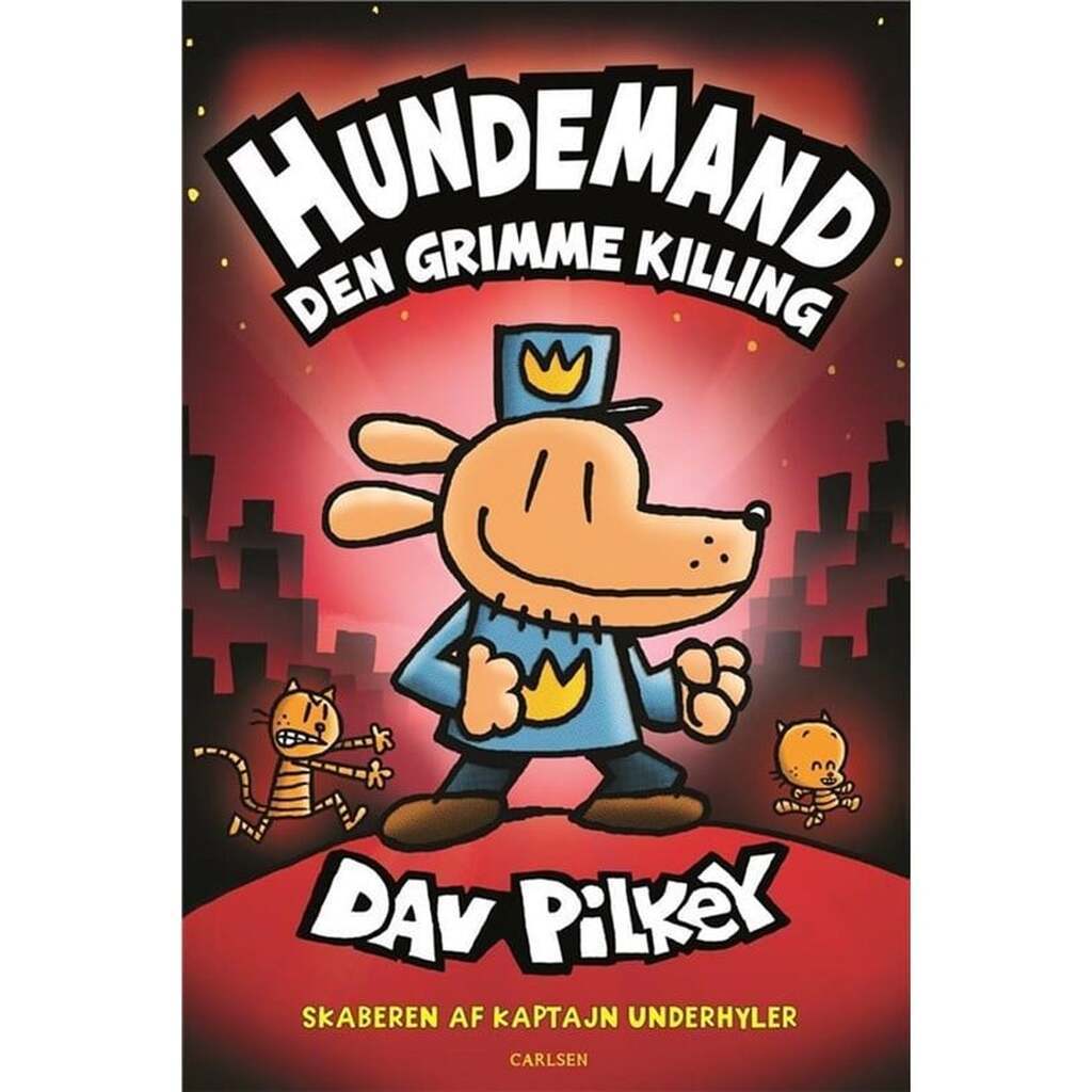 Hundemand (3) - Den grimme killing - Børnebog - Hardcover